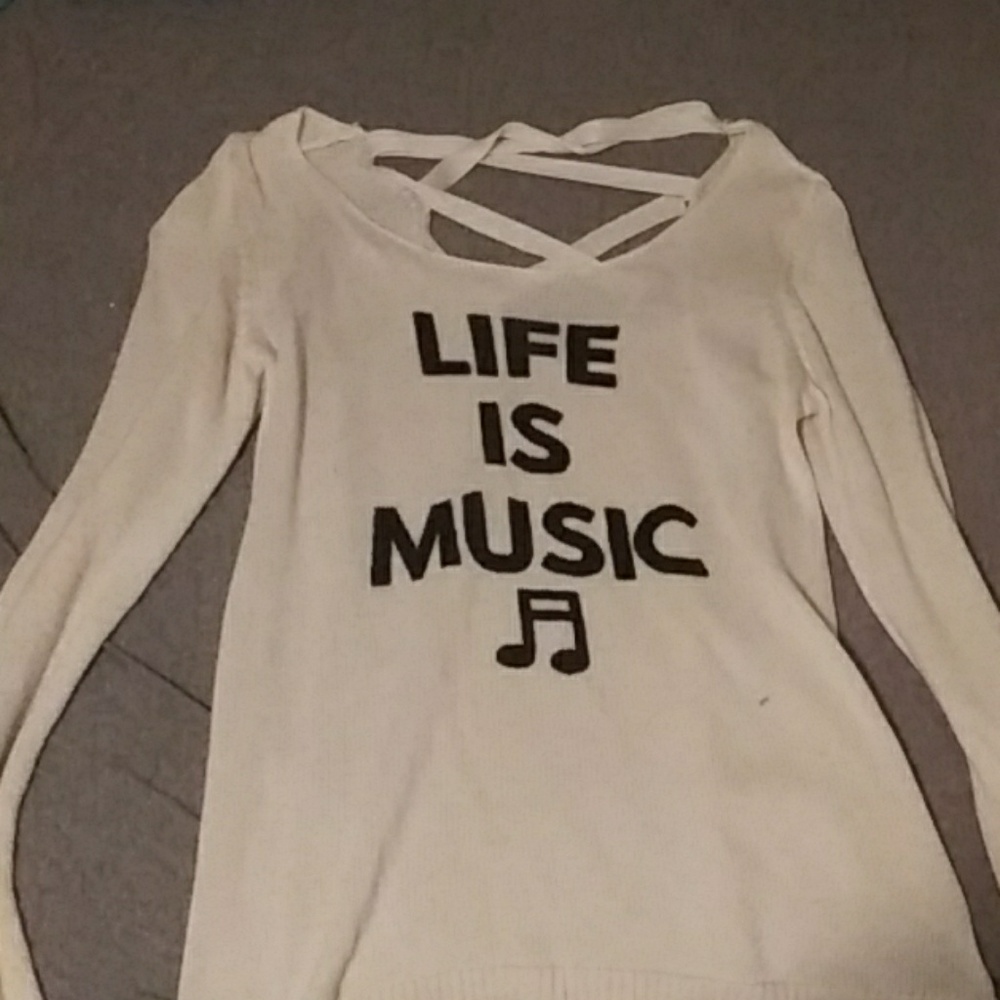 Life is music sweater